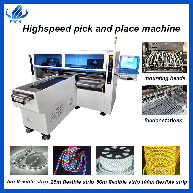 HT-T9 Highspeed pick and place machine